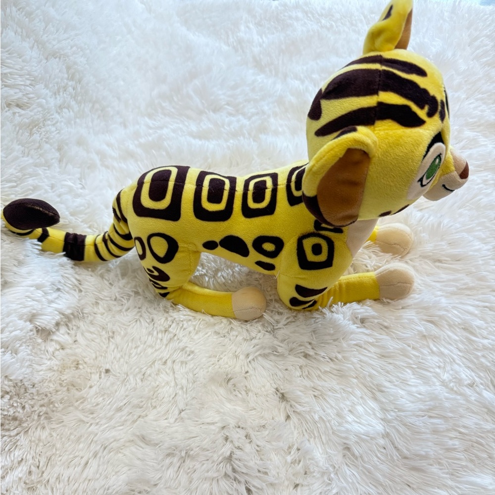 Disney Parks Fuli Plush The Lion Guard Authentic Exclusive  18” Cheetah Plush